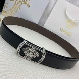 yupoo versace belt|VERSACE men's Genuine leather retro pin buckle Belt black.